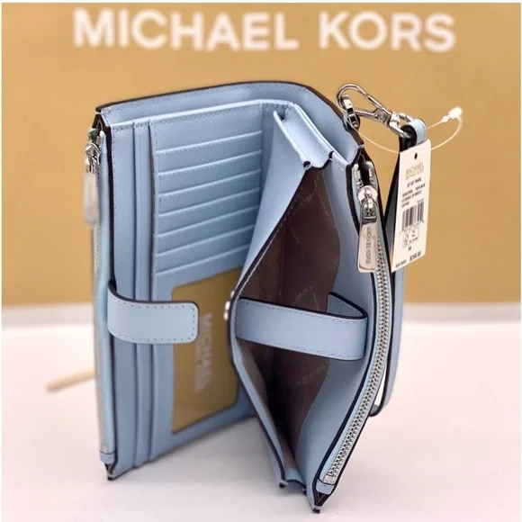 Michael Kors DoubleZip Wallet Wristlet
Phone Case VISTA BLUE - Picture 8 of 12